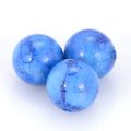 12mm round Spray-painted acrylic beads,blue color