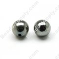 Black Nickle Round Beads 16mm