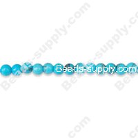 Imit.Turquoise 3mm Round Beads