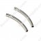 Metal Tube Silver Plated 30x4mm