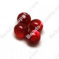 Resin beads, cat's eye 10mm,Red