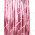Beading wire, Tigertail, nylon-coated stainless steel,20 gauges,pink