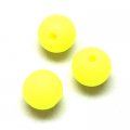 Beads,Silicon Beads,10mm Round Beads,Yellow