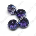 Briolette Glass Beads 11mm*14mm,Purple