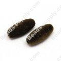 Fluffy Oval Beads 13x31mm