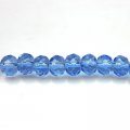 Glass Beads Faced Beads 6x8 mm B-grade