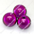 Miracle Beads Round 12mm , Amethyst