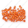 Miracle Beads Round 4mm , Orange