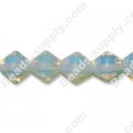 Opal 10mm Faced Bicone