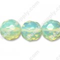 Opal 14mm Football Beads