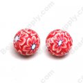Polyclay/Fimo Round Beads 10mm