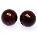 Bead,20mm leopard print acrylic round beads.Red color,sold of 102 pieces