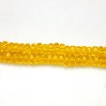 Glass Beads Faced Beads 3x5 mm A-grade