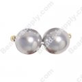 Glass Pearl Round Bead 10mm Lt Blue