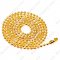 Metal ball chain,golden color