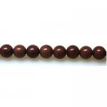 Bead ,Mountain Jade beads ,round 8mm , Coffee
