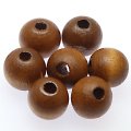 Beads,10mm round wooden beads ,coffee color . Sold of 100 PCS