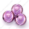 Miracle Beads Round 12mm , Lt Amethyst