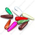 Miracle Beads Teardrop beads 10*30mm , Mixed Color