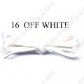 Cord, Bugtail, satin, Off white, 2mm.