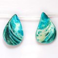 Dyed Mother of Pearl 20x30mm Tear Drop