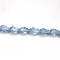 Glass Beads Faced Teardrop 6x8 mm