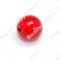 Miracle Beads Round 20mm , Red