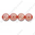 Shell Beads 6 mm Round