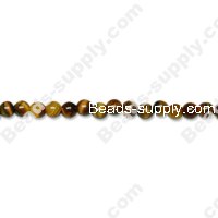 Tigereye 4mm Round Beads(A grade)