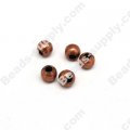 10mm Metal Round Beads,Antique Copper