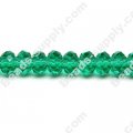 Briolette Glass Beads 8mm*10mm,Green