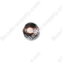 Brushing Antique Copper Acrylic Beads 16mm