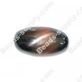 Brushing Antique Copper Acrylic Beads 40x21mm