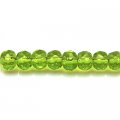 Glass Beads Faced Beads 6x8 mm B-grade