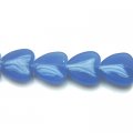Glass Beads Heart 12 mm