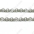 Plated Metal Chains,6mm