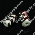 Porcelain Tube Beads 12x20mm