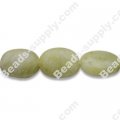 South Jade 12x15mm Oval Shape Beads