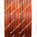 Beading wire, Tigertail, nylon-coated stainless steel,23 gauges,coffee