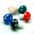 Lampwork mushrooms Beads 15*20mm,Mixed Color