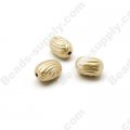 Gold Plating Beads 8x12mm