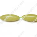 Lemon Jade 10x30mm Olive Shape Beads