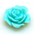 Resin Flower Cabochon, layered, fuchsia ,more colors for choice, 13mm, Sold by 200 pieces