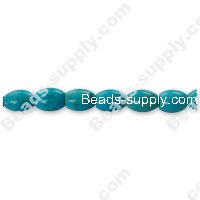 Turquoise 6x9mm olive Shape Beads