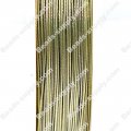 Beading wire,Tigertail,nylon-coated stainless steel,25 gauges,cream