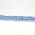 Glass Beads Faced Beads 4x6 mm A-grade