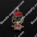 Lampwork Pendant , Doll £¬ Approx Size : 15*27mm