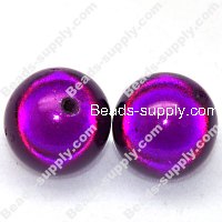 Miracle Beads Round 18mm , Amethyst