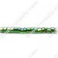 12/0 Glass Seed Beads,Silver lined S.H.Rainbow