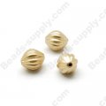 Gold Plating Beads 10x13mm